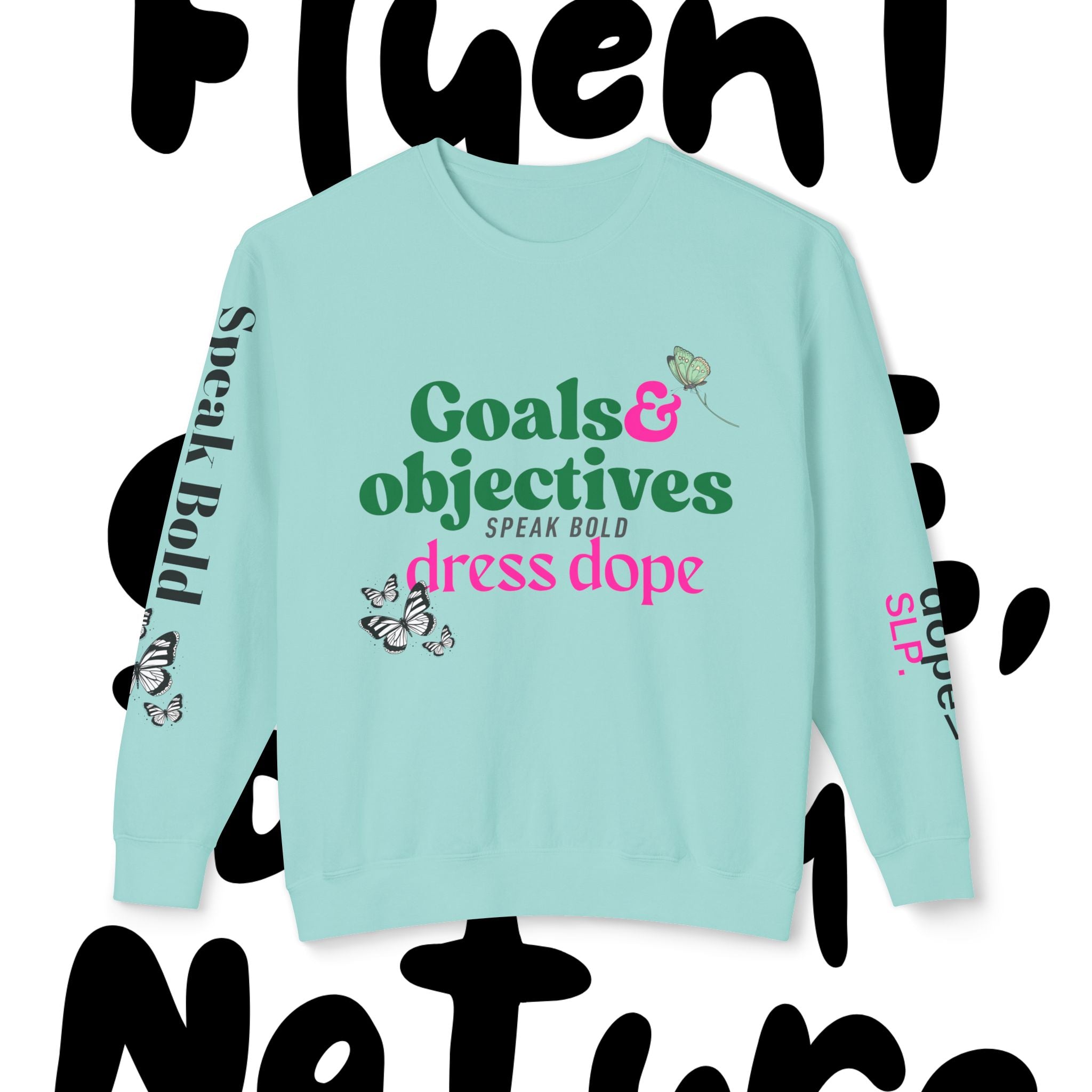 Goals & Objectives Crop Sweatshirt