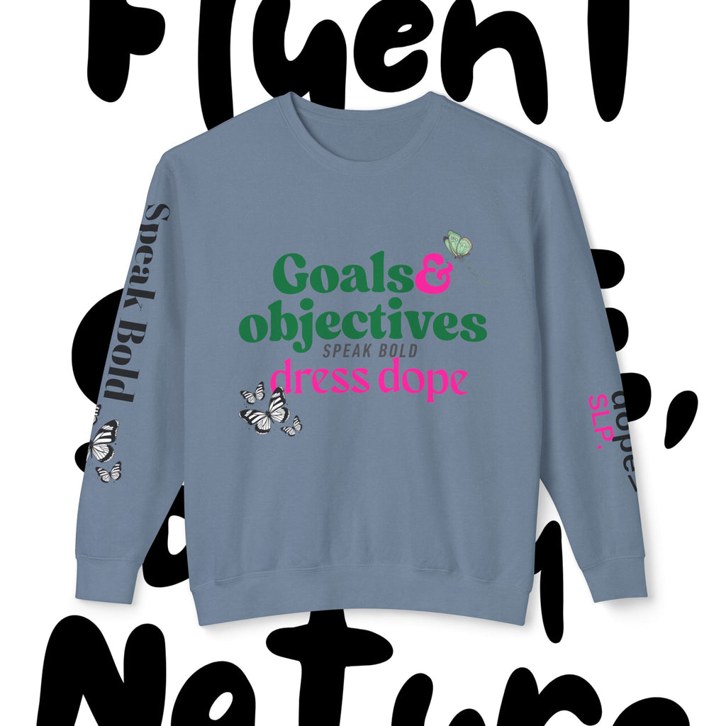 Goals & Objectives Crop Sweatshirt