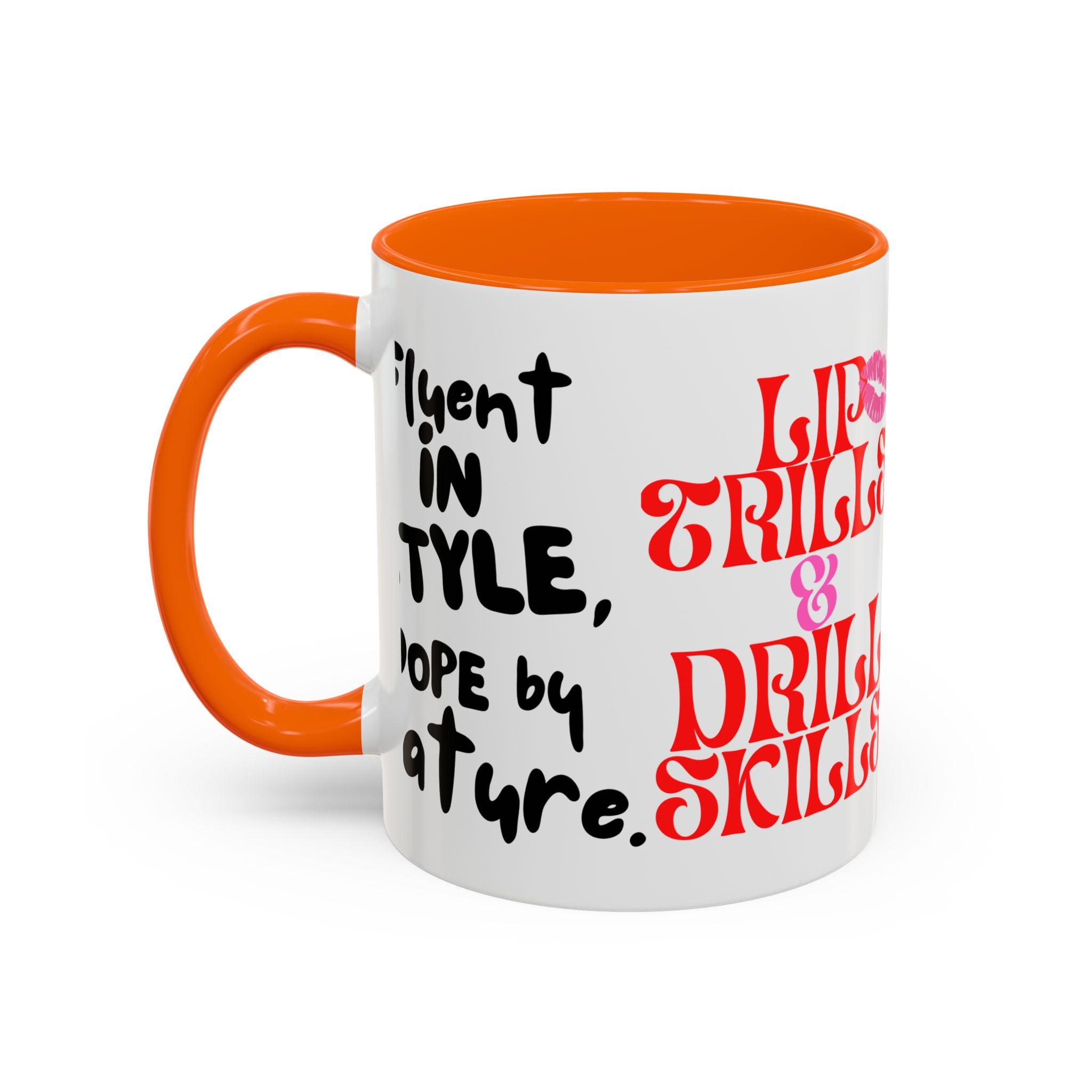 Lip Trills & Drill Skills, SLP Gift for Speech Therapists, Fun Coffee Cup, Unique Mugs for SLPs