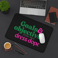 Goals & Objectives Desk Mat