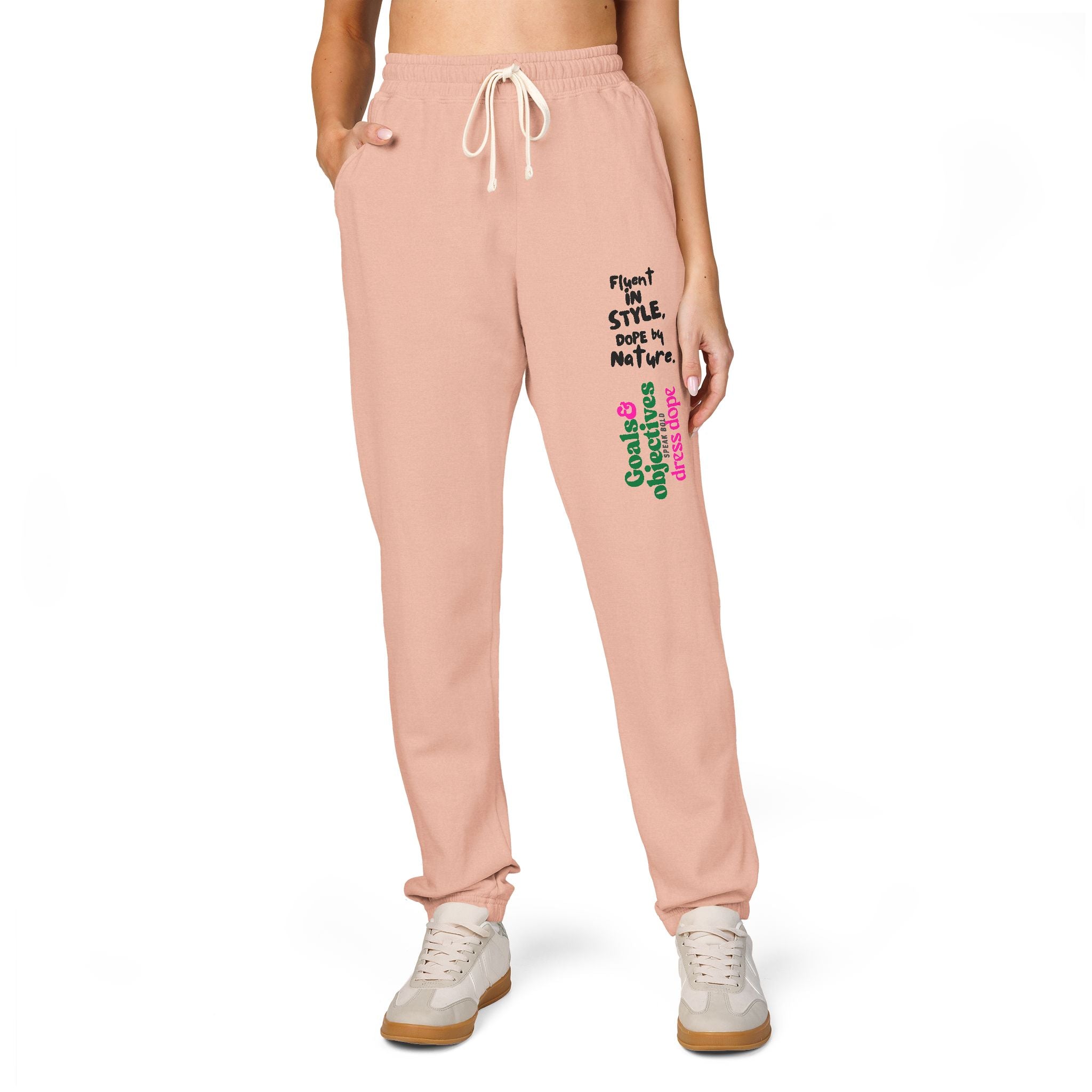 Unisex Garment-Dyed Fleece Sweatpants