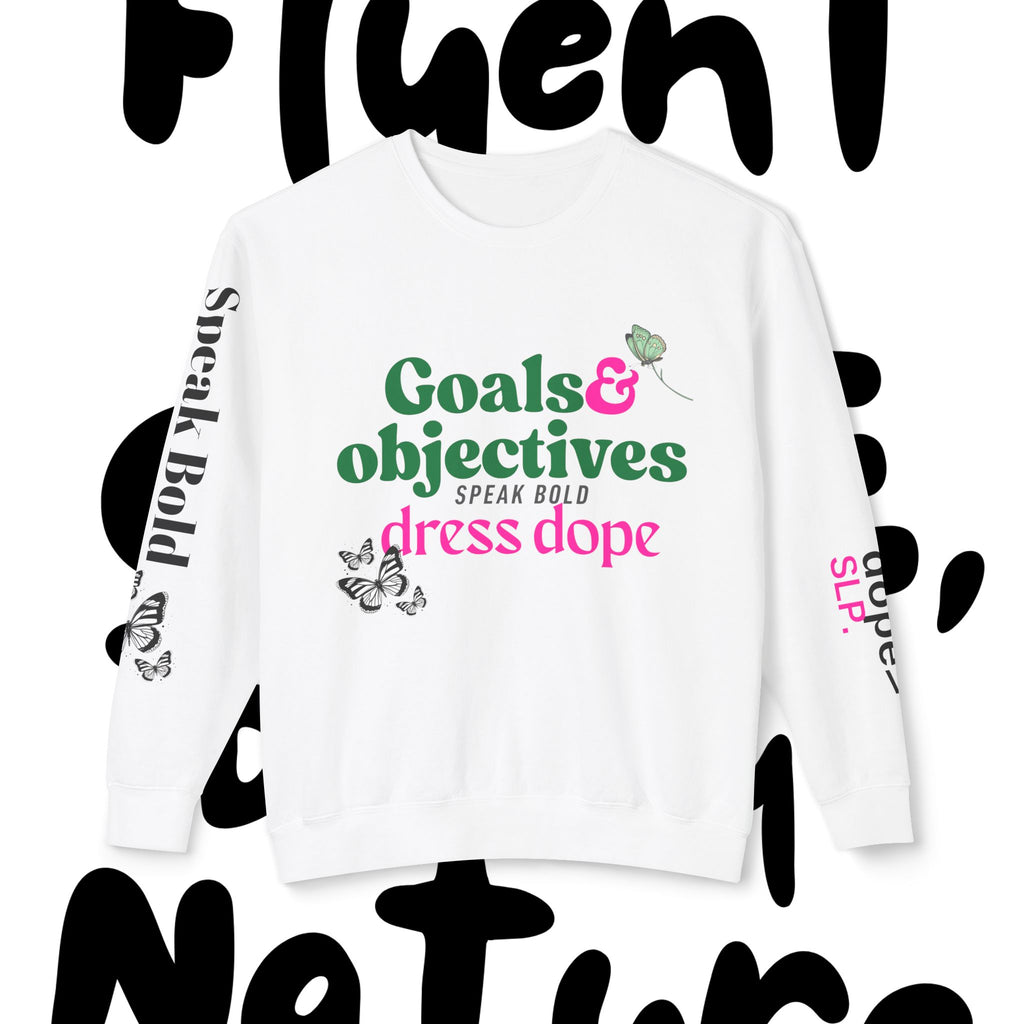 Goals & Objectives Crop Sweatshirt