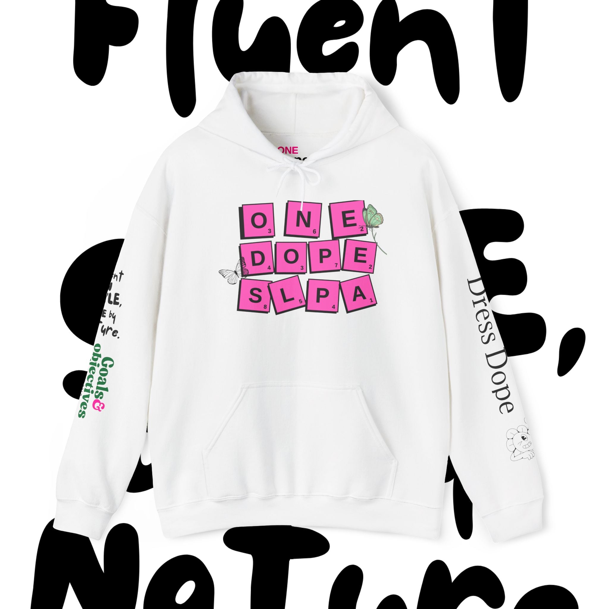 Hoodie — "One Dope SLPA" Bold Graphic Pullover