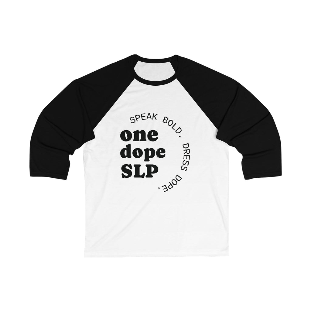 One Dope SLP 3\4 Sleeve Baseball Tee