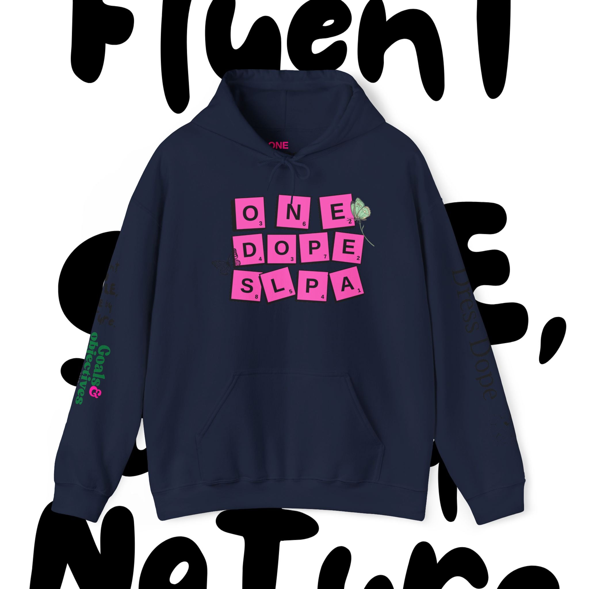 Hoodie — "One Dope SLPA" Bold Graphic Pullover