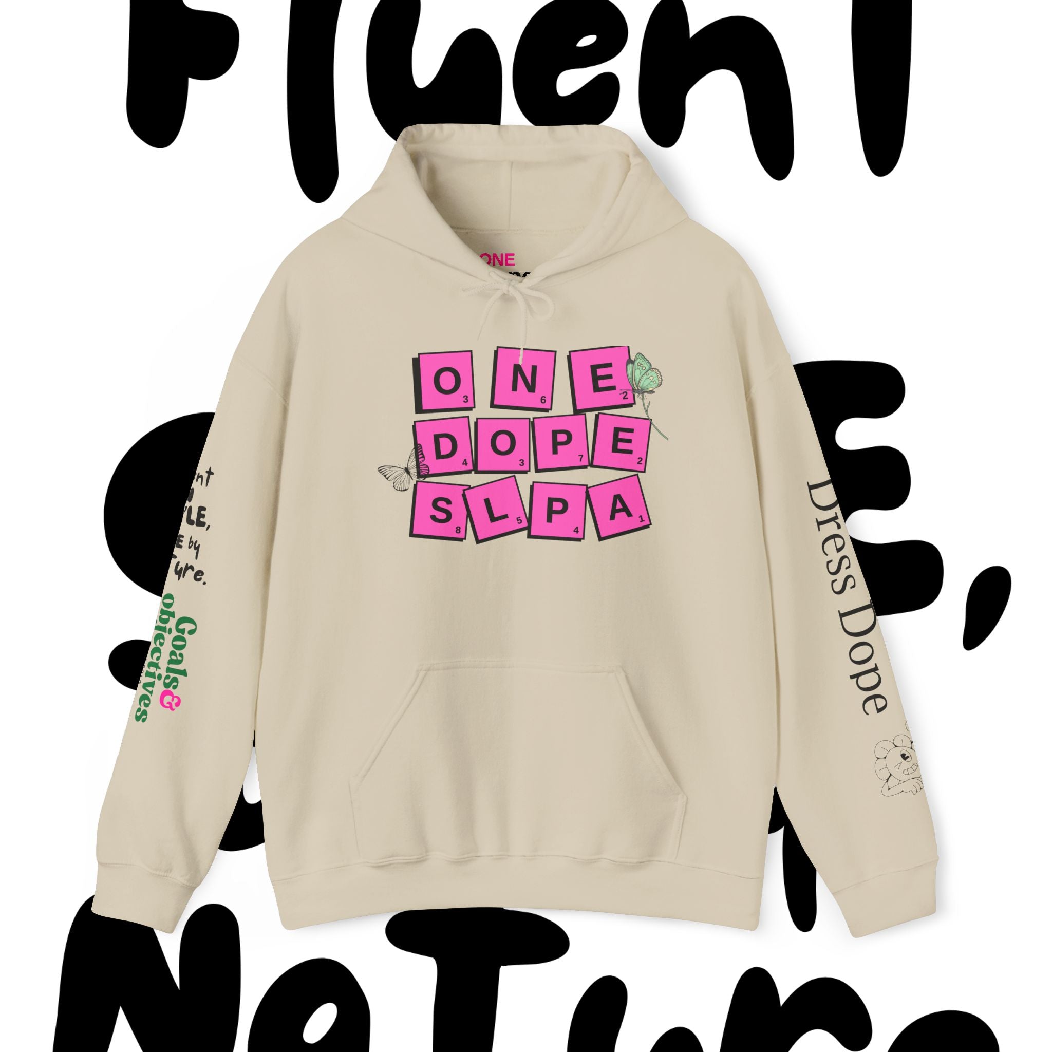 Hoodie — "One Dope SLPA" Bold Graphic Pullover