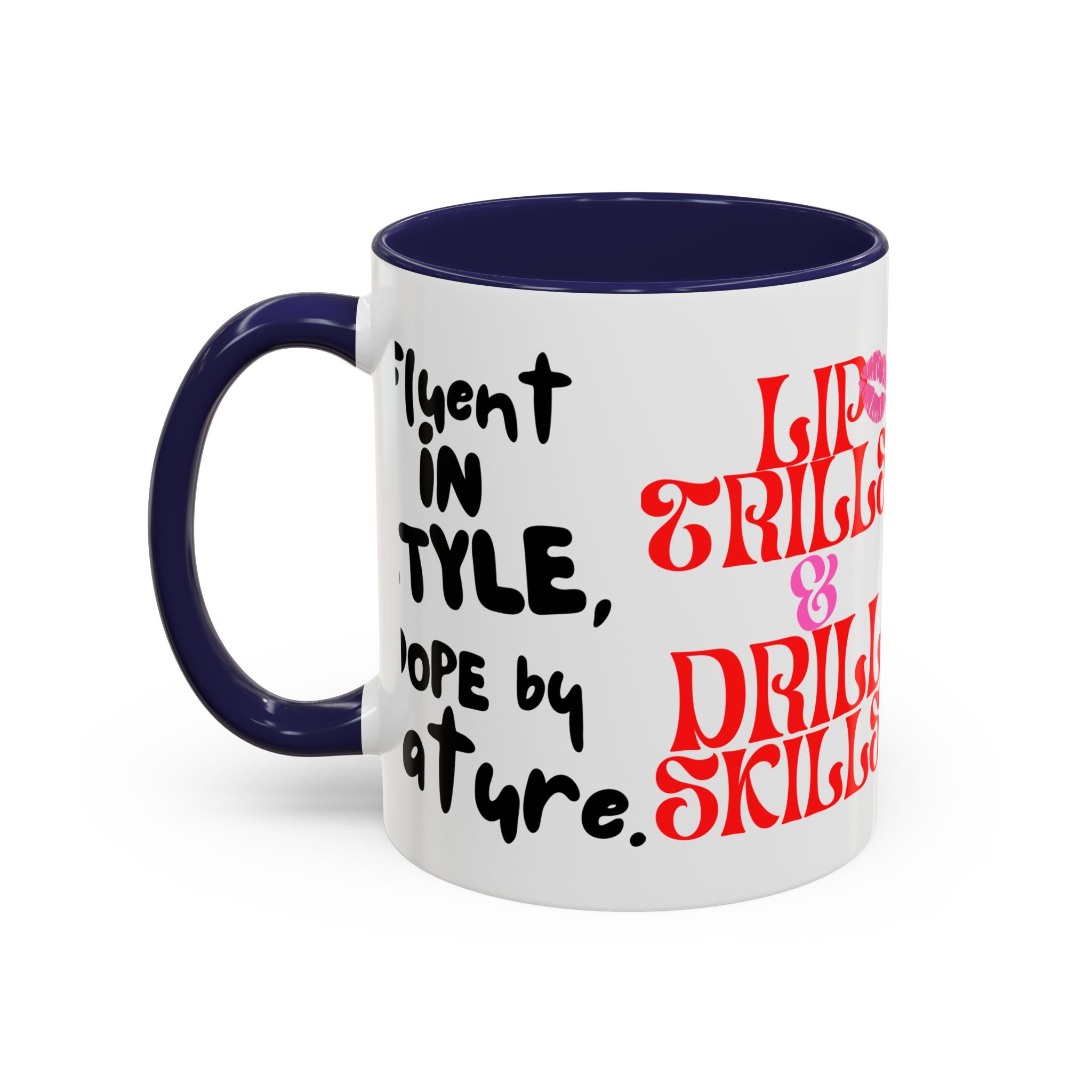 Lip Trills & Drill Skills, SLP Gift for Speech Therapists, Fun Coffee Cup, Unique Mugs for SLPs
