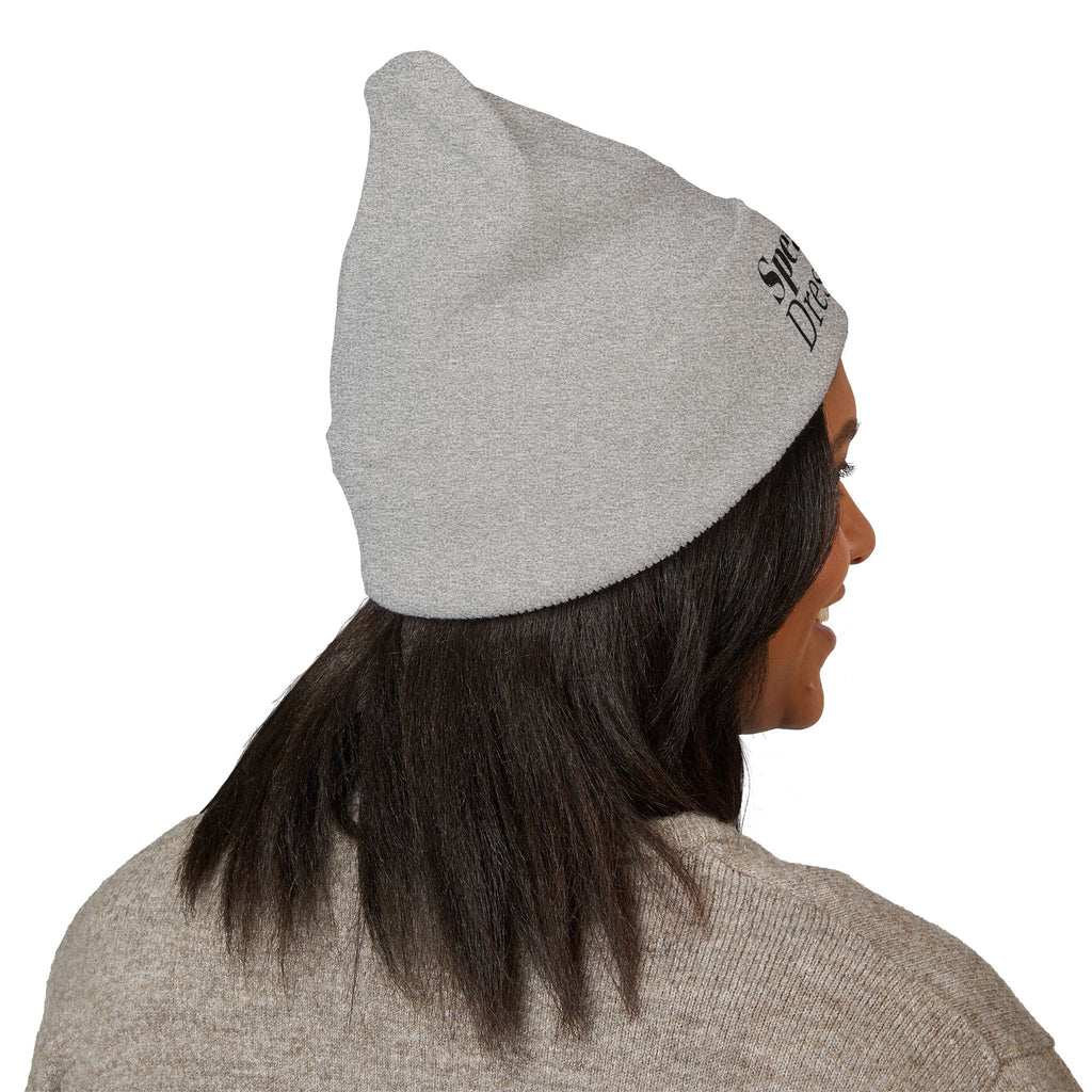 Speak Bold Dress Dope Classic Cuffed Beanie (Embroidered)
