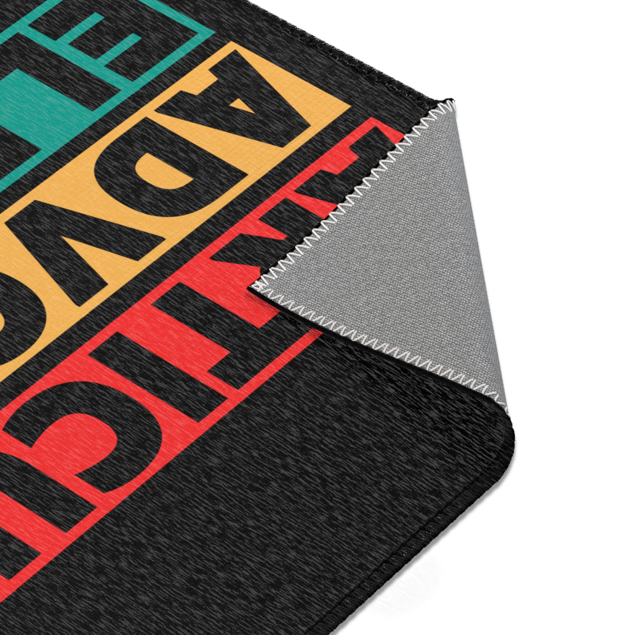 Articulate Advocate Elevate Therapy Room Rug | Motivational Home Decor|Statement Piece