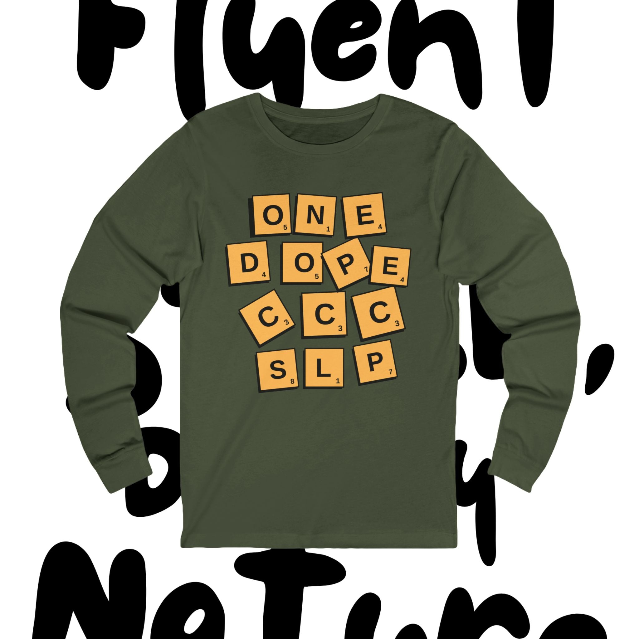 One Dope SLP: Fluently Dope Scrabble Sweatshirt