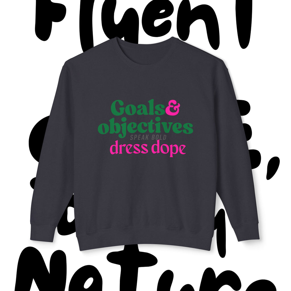 Goal & Objectives™ Sweatshirt — Therapy With Intention. Style With Purpose.