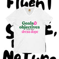 Goals & Objectives V-Neck Tee