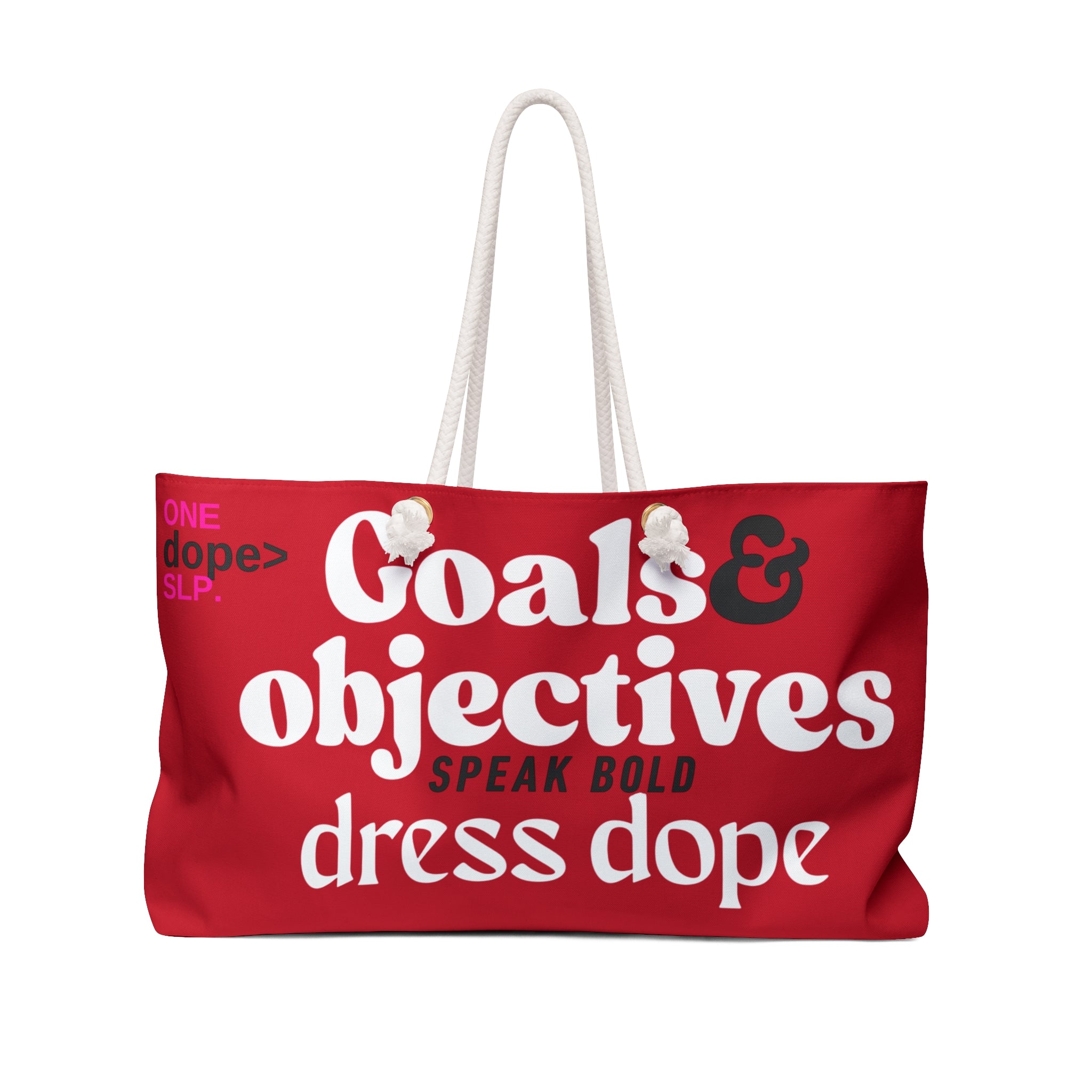 DST SLP "Material Girl” Tote