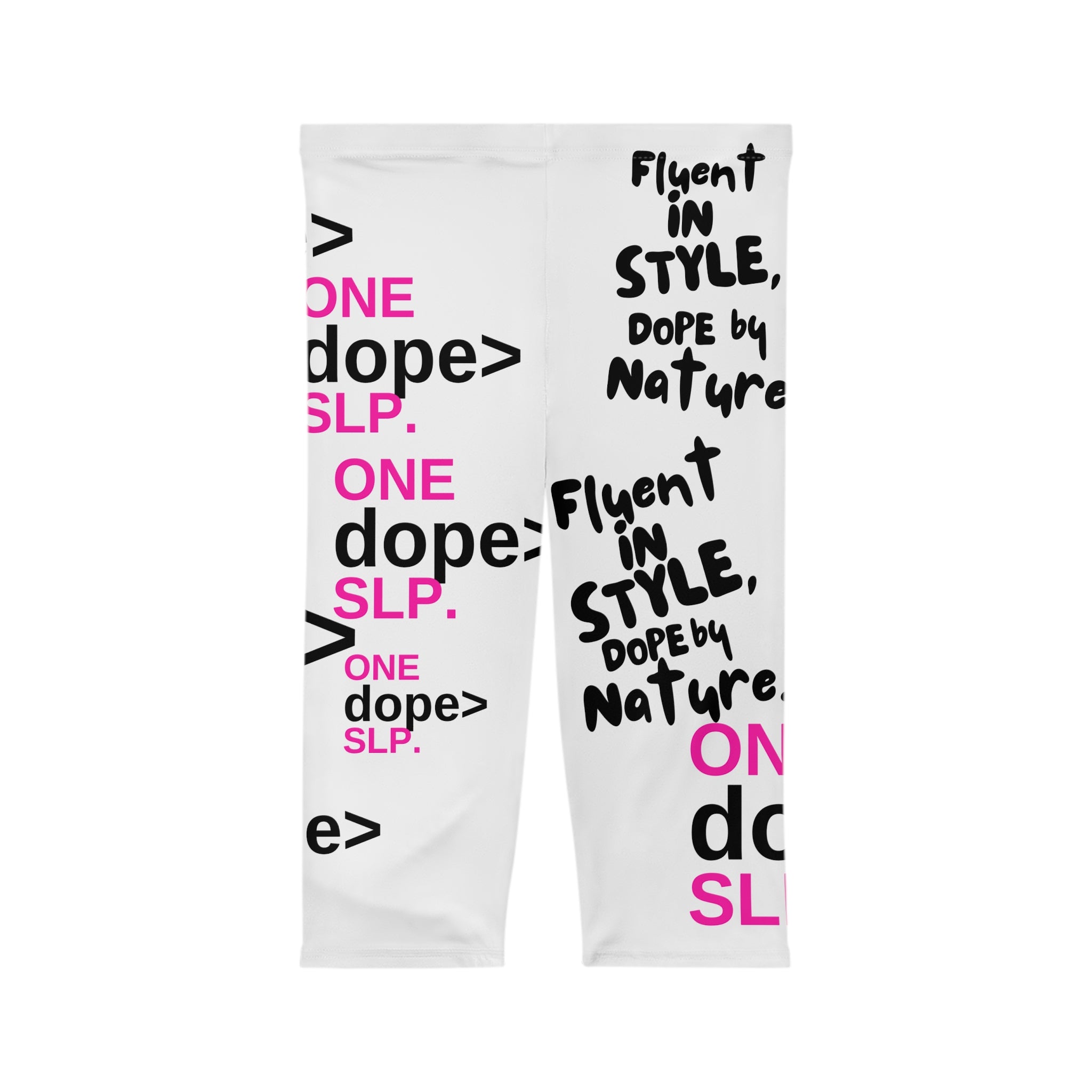 Fluent In Style: One Dope SLP Yoga Capri Leggings