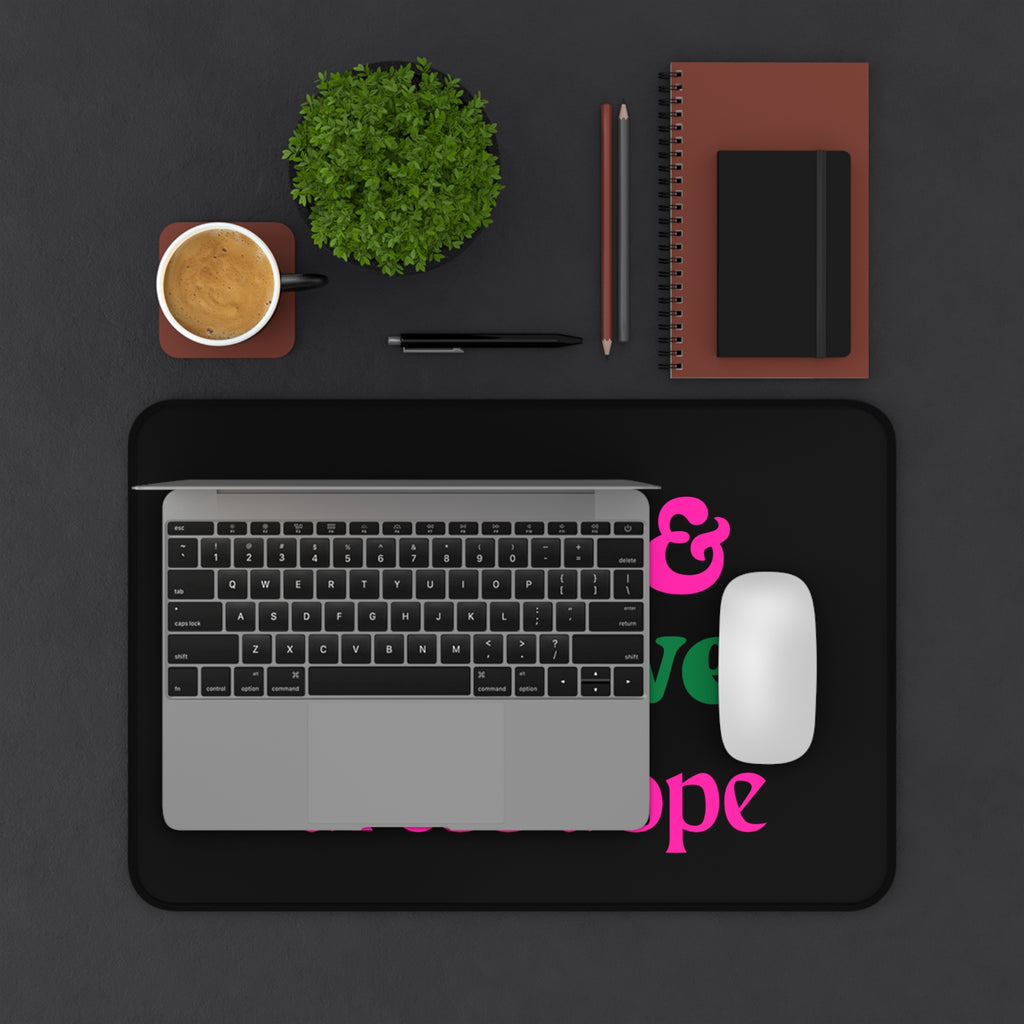 Goals & Objectives Desk Mat