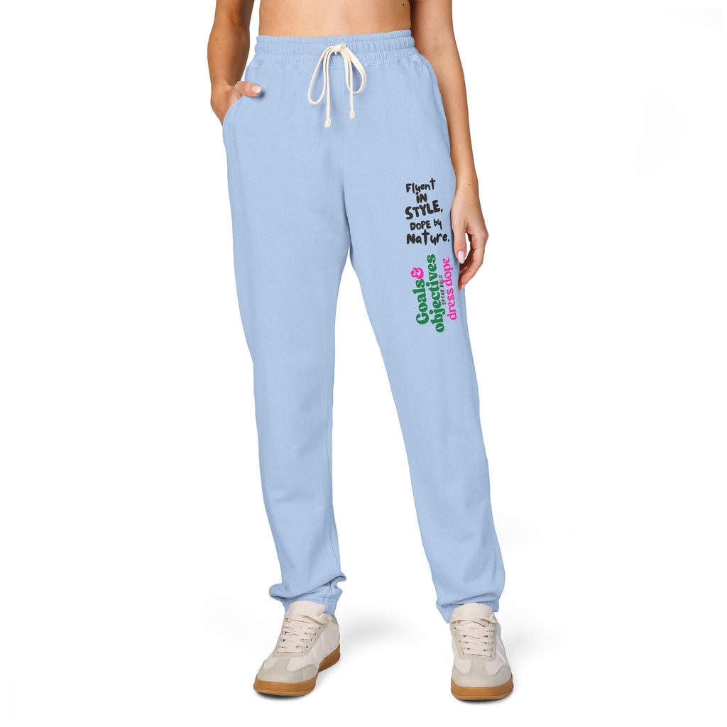 Unisex Garment-Dyed Fleece Sweatpants