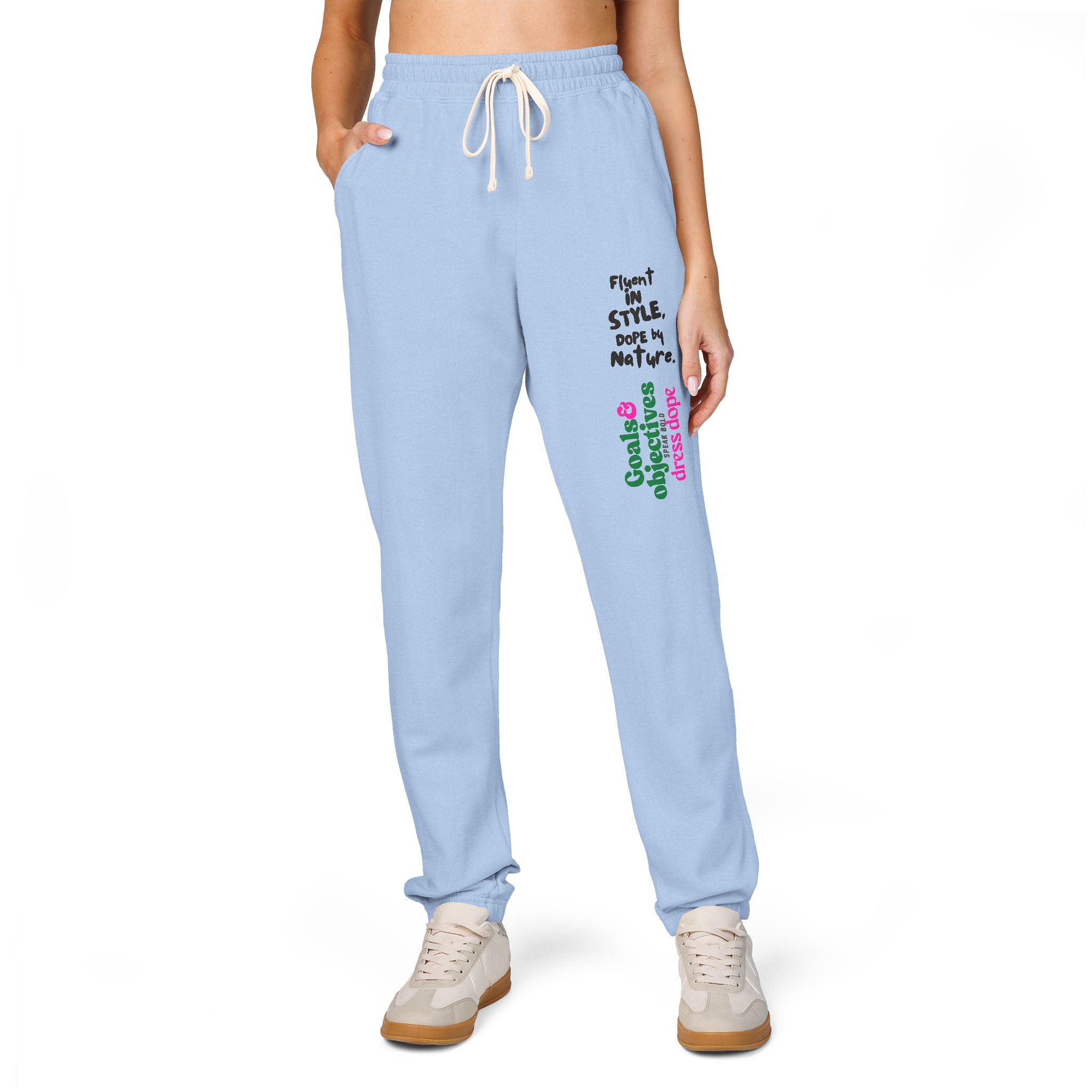 Unisex Garment-Dyed Fleece Sweatpants