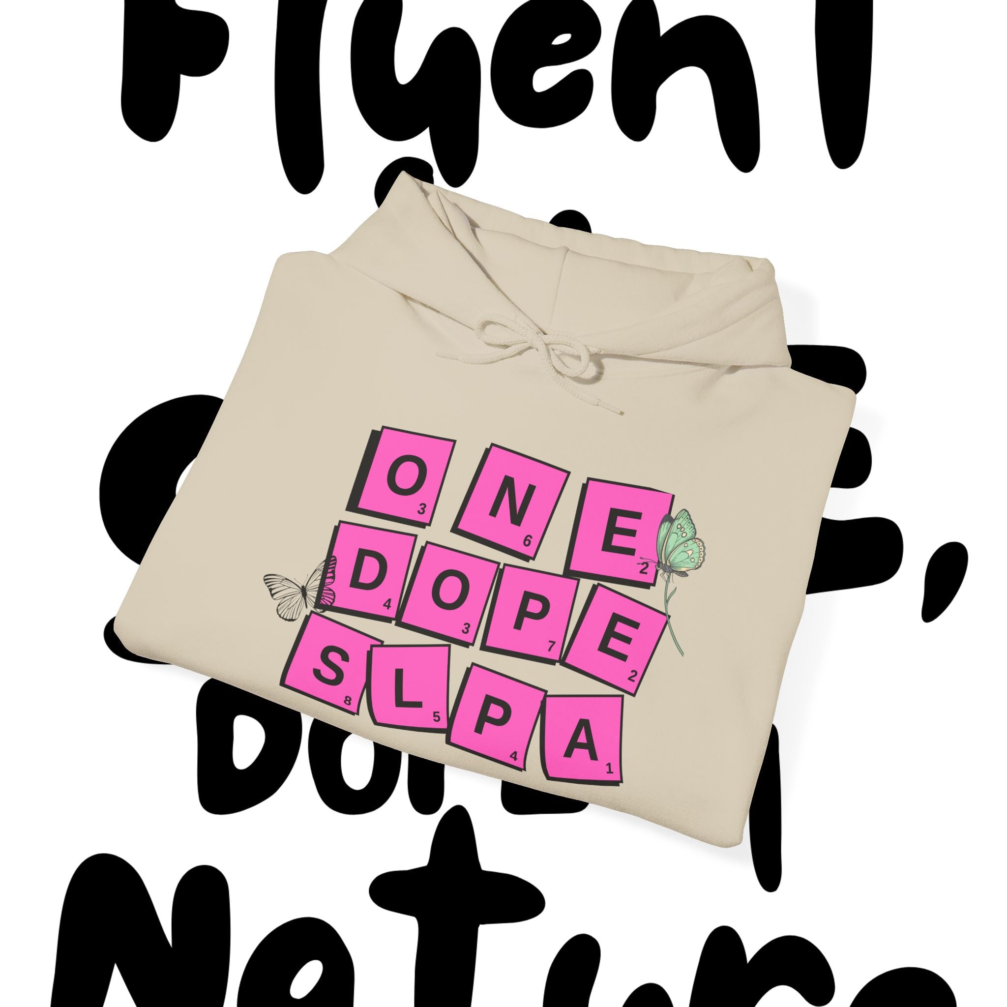 Hoodie — "One Dope SLPA" Bold Graphic Pullover