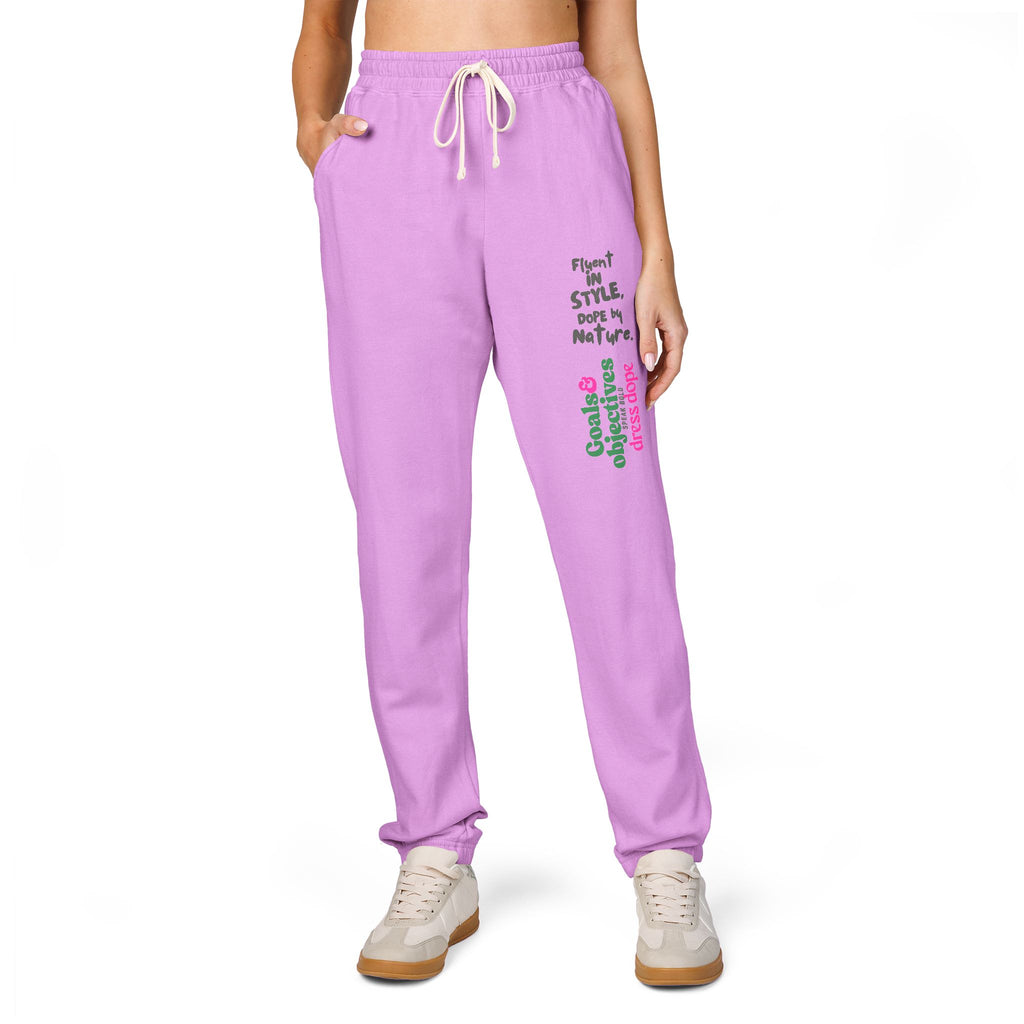 Unisex Garment-Dyed Fleece Sweatpants