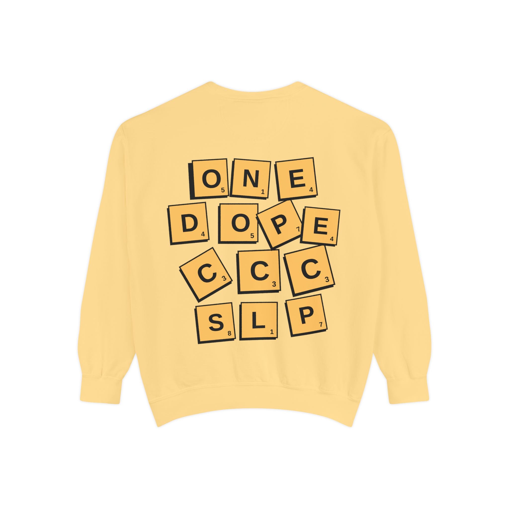 Fluently Dope SLP Sweatshirt — Unisex Speech-Language Pathologist Pullover