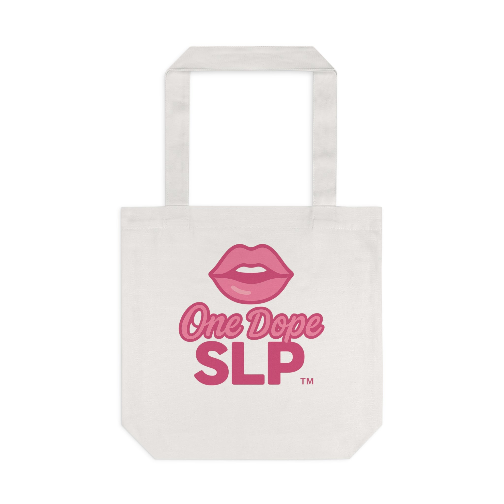 Speech Therapy Tote Bag | “Fluently Dope” Reusable Cotton Bag | Gift for SLPs, Speech Therapists, Back to School, Everyday Use