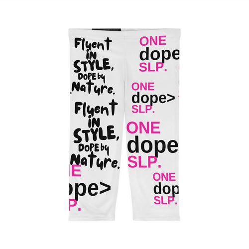 Fluent In Style: One Dope SLP Yoga Capri Leggings
