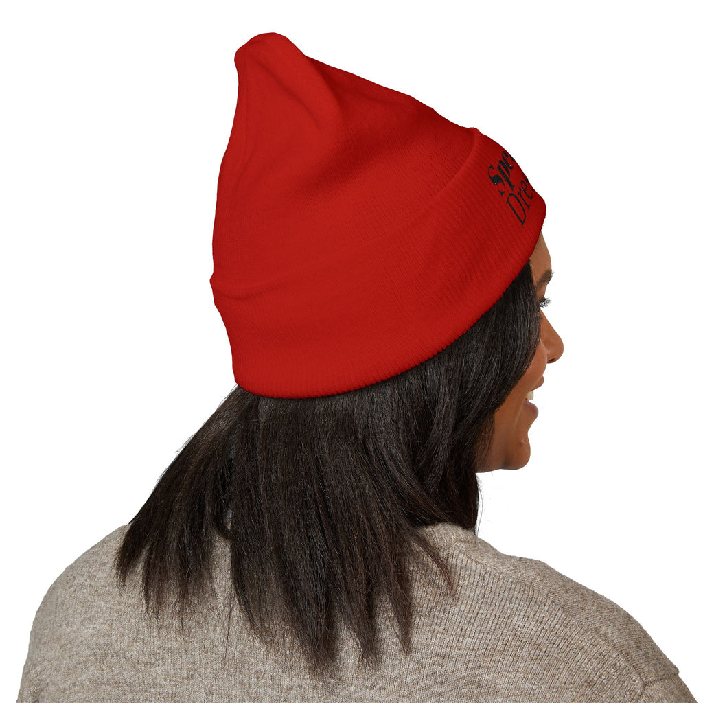 Speak Bold Dress Dope Classic Cuffed Beanie (Embroidered)