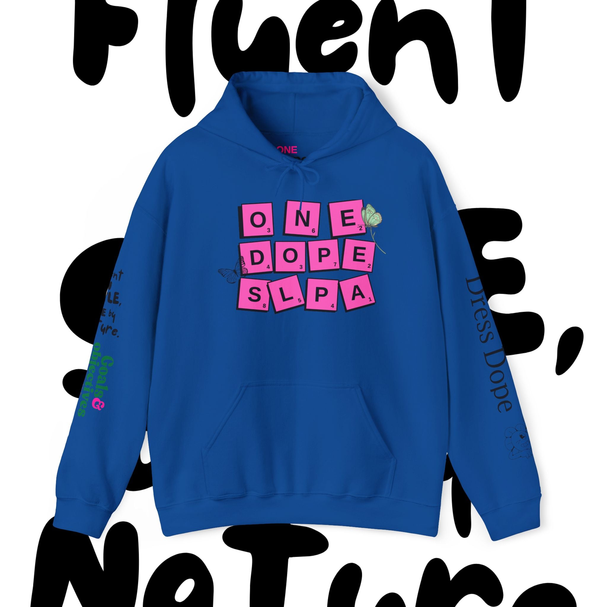 Hoodie — "One Dope SLPA" Bold Graphic Pullover
