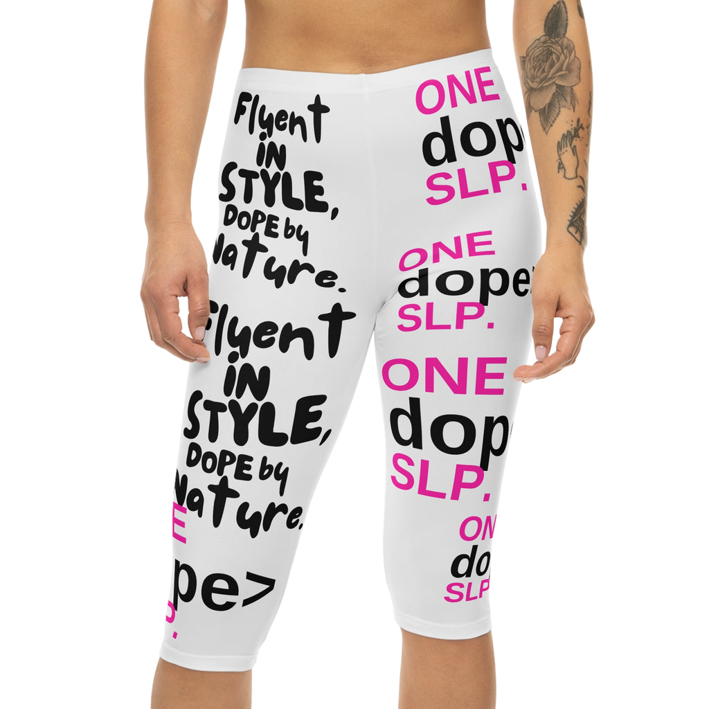 Fluent In Style: One Dope SLP Yoga Capri Leggings