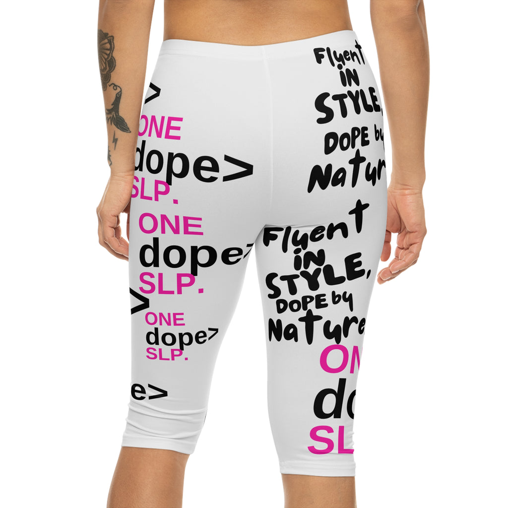 Fluent In Style: One Dope SLP Yoga Capri Leggings