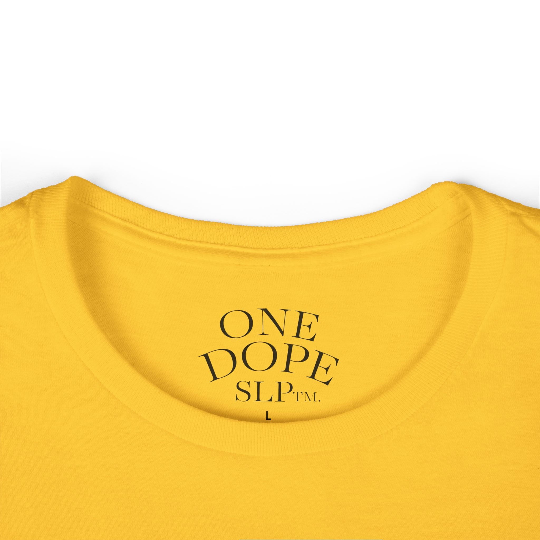 Stylish Statement Tee: One Dope SLP